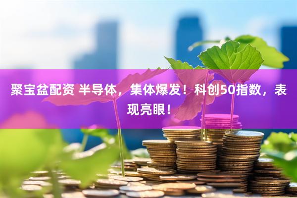 聚宝盆配资 半导体，集体爆发！科创50指数，表现亮眼！