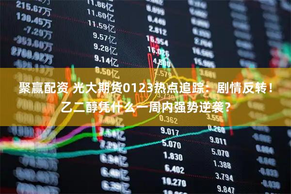 聚赢配资 光大期货0123热点追踪：剧情反转！乙二醇凭什么一周内强势逆袭？
