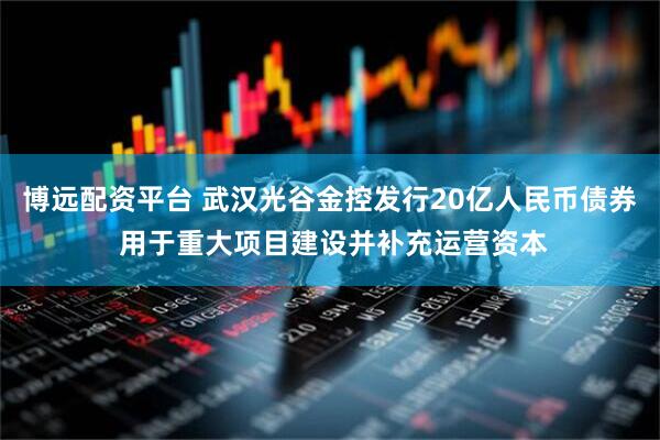 博远配资平台 武汉光谷金控发行20亿人民币债券 用于重大项目建设并补充运营资本